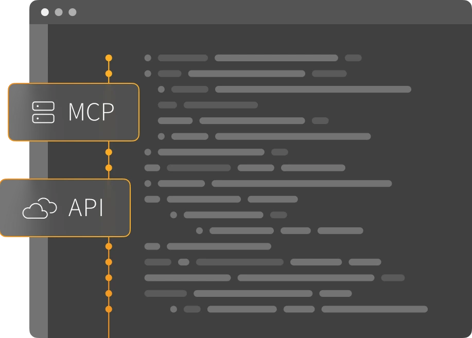 NeverBlink MCP server and API exposing database signals to code